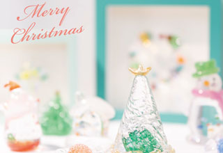 藤田喬平ガラス美術館 ガラスのクリスマス展2025